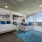 Bedroom with natural lighting and high ceilings