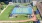 Regulation tennis court and bocce ball courts